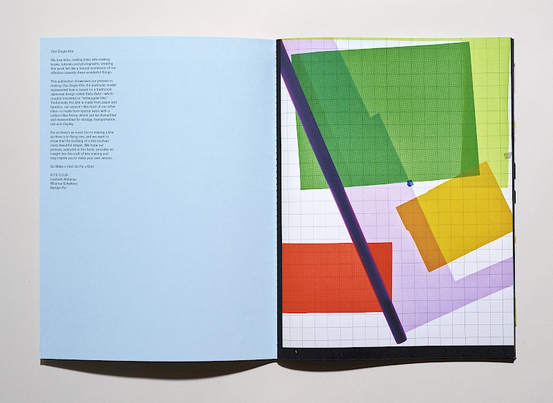 One Single Kite book + edition print Tail